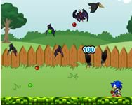 Sonic - Sonic in garden