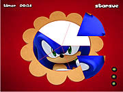 Sonic The Hedgehog Round Puzzle Sonic ingyen jtk